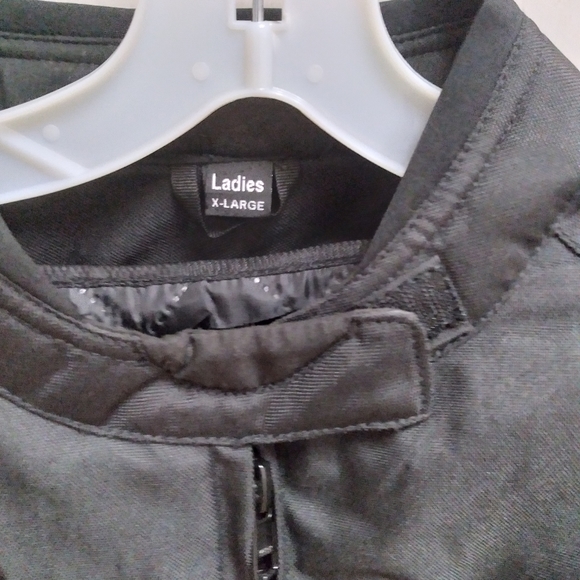 Alpha Cycle Gear Motorcycle Jacket Womens Size XL Pink Black Heavy Nwt - Picture 4 of 15